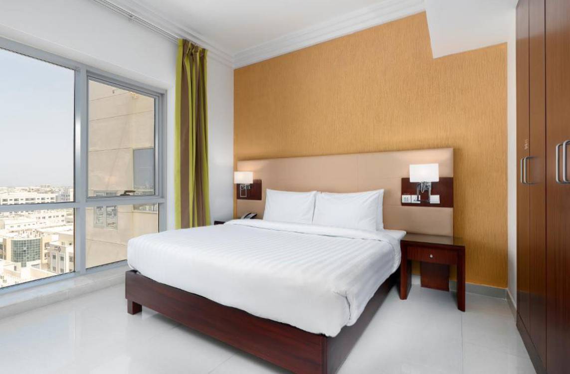 One bedroom king apartment Star Metro Deira Hotel Apartments in Dubai