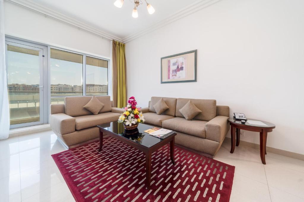 Family suite with balcony  Star Metro Deira Hotel Apartments Dubai